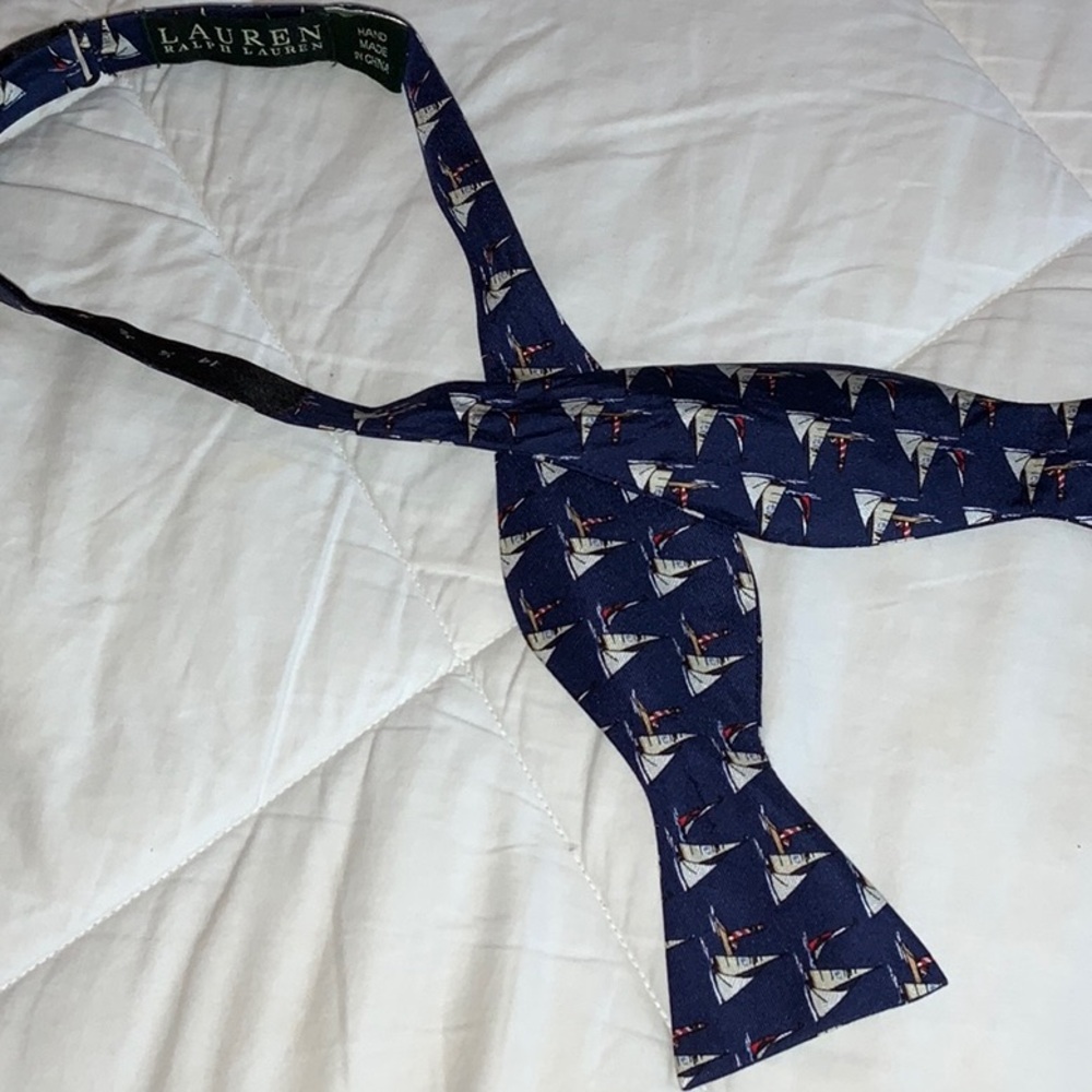 Ralph Lauren adjustable bow tie